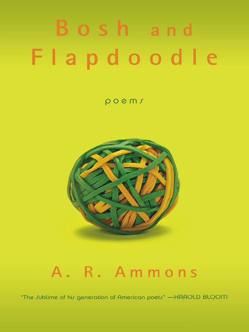 Upplýsingar um Bosh and Flapdoodle eftir A. R. Ammons - Biðlisti